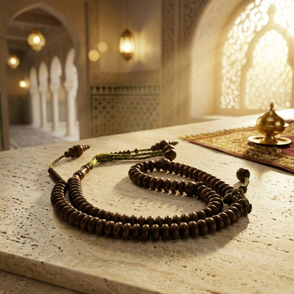 Natural Wood Olive Beads