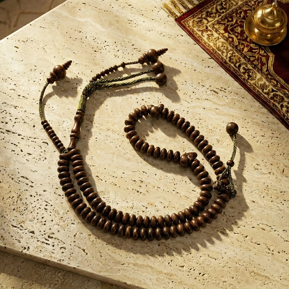 Natural Wood Olive Beads