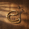 Wooden & Ivory Accent Prayer Beads