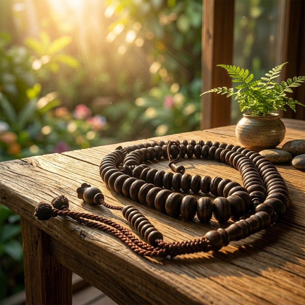 Premium Handmade Wooden Prayer Beads