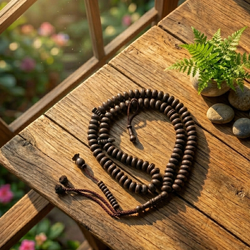 Premium Handmade Wooden Prayer Beads