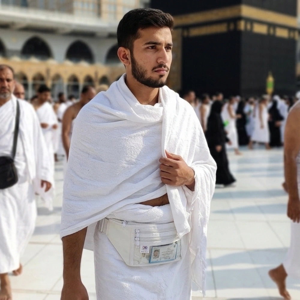 Premium Hajj & Umrah Waist Bag Belt