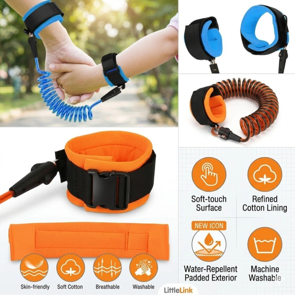 Premium Child Anti-Lost Safety Wrist Strap.