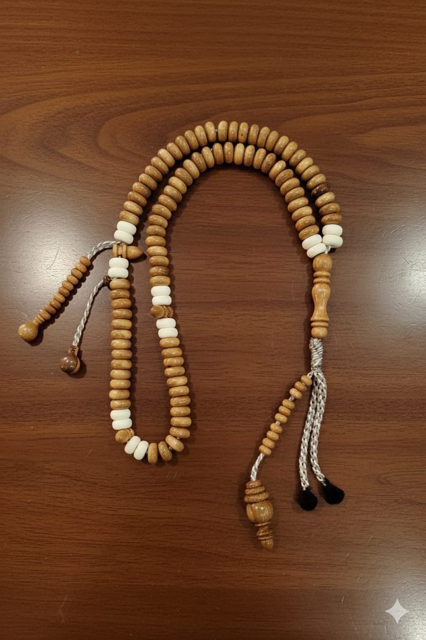 Material Camel Bone & Olive Wood